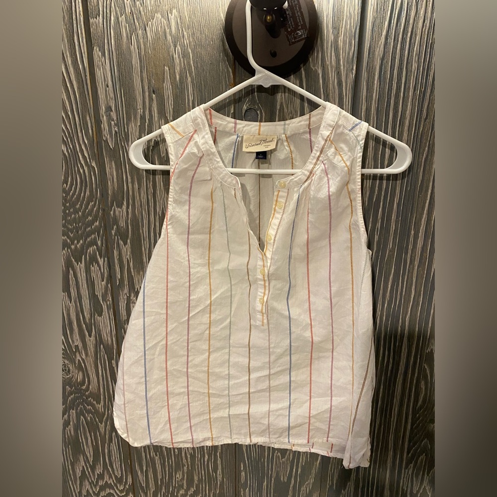 Universal Thread blouse. Cute alone or under a sweater!